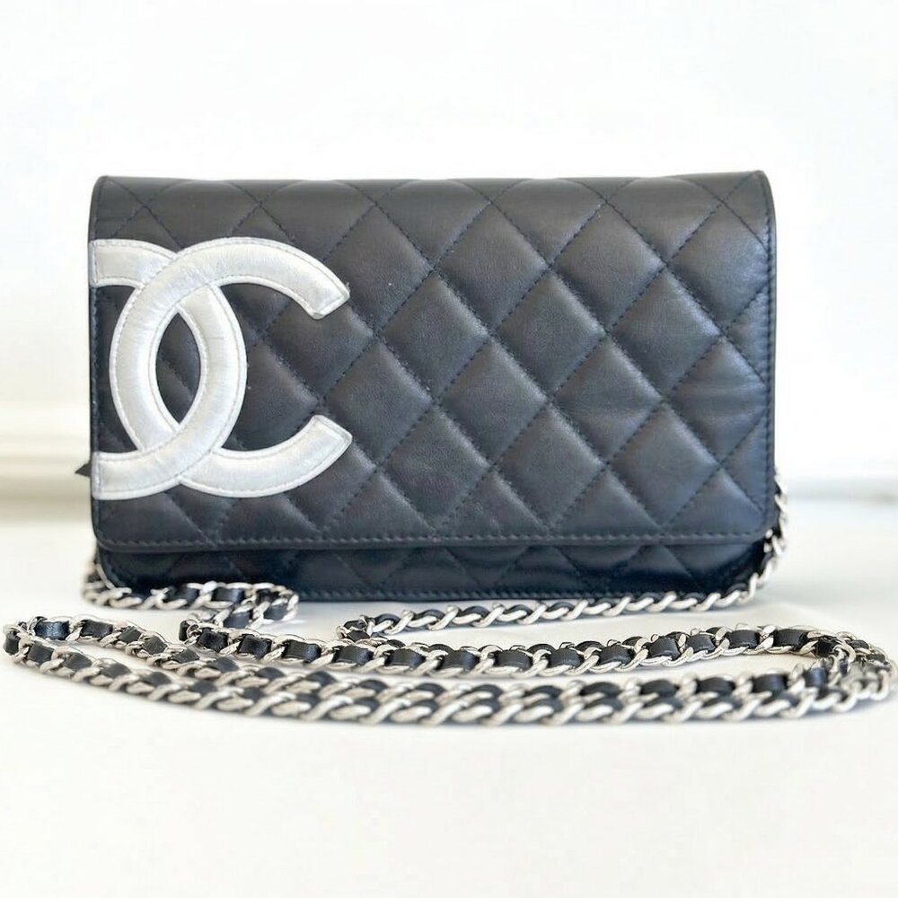 Chanel Cambon Wallet on Chain Quilted Lambskin